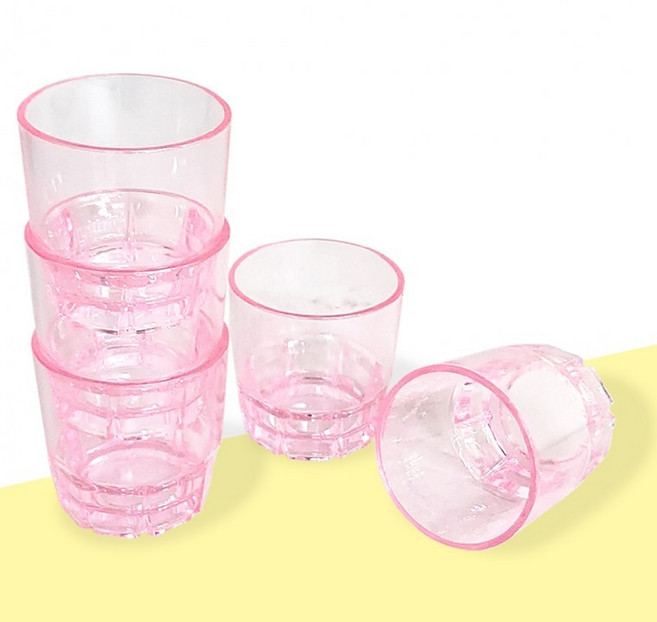 휴대용컵 야외용컵 피엠 야외용 소주잔5p (0494) 소주 캠핑 휴대용 잔 캠핑용, 1개