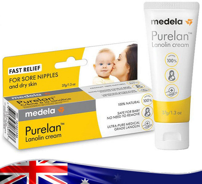 Medela Purelan 메델라 퓨우란 100 37그램 모유시 유두 보호 라놀린 크림, 1개