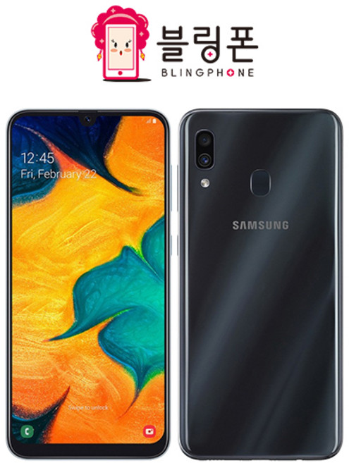 갤럭시 A30, 당일발송_블랙, A30_특SS급