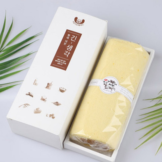 우리밀 모카 롤케이크 500g 유기농설탕 건강 디저트 선물 답례품 고급, 1개