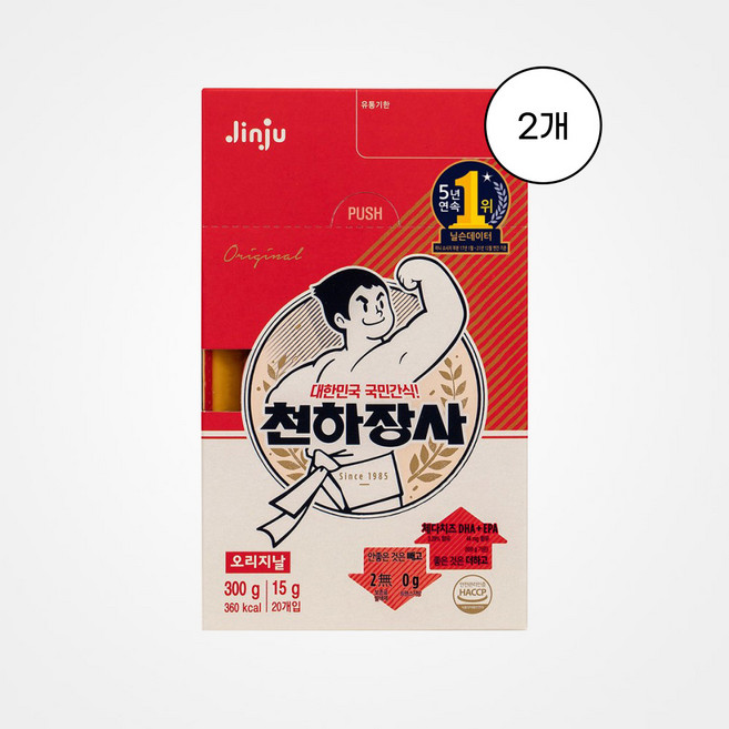 [진주햄] 천하장사 오리지널 소시지 300g 2개