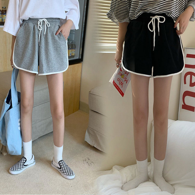 2하나신상 운동 바지 조깅 바지 요가 바지 반바지 하렘 바지