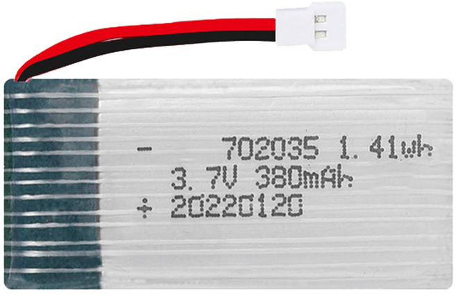 드론배터리 3.7v 7.4v 11.1v 모음, 09. (X4) 3.7v 380mah(MOLEX)