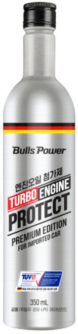 [불스원] 불스파워 엔진코팅제 엔진오일 첨가제 수입차 터보차 전용 350ml
