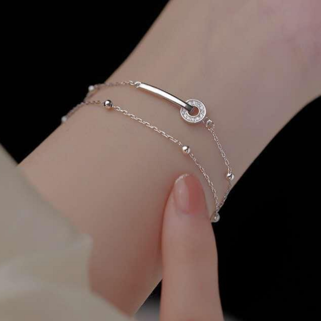 하루토 심플 S925은 데일리 실버 팔찌