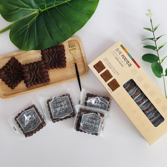 양양오색한과 커피약과(40gX8개) 실속선물세트, 1개, 320g