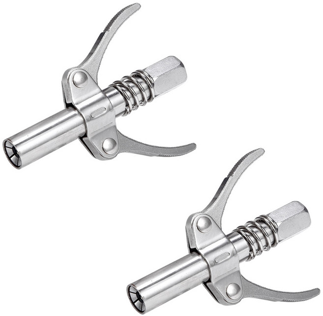 털보몰 원터치 구리스 커플러 주입기, 2개