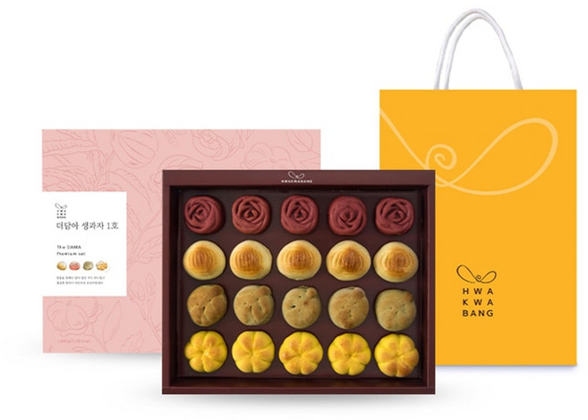 [코스트코]화과방 더담아생과자 1 호 X 5 세트 / 1 000g x 5