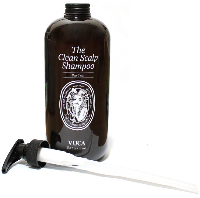 뷰카 더 클린 스칼프 약산성 맥주효모 샴푸 히노키향, 1L, 1개