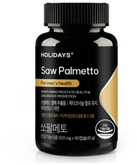 홀리데이즈 쏘팔메토, 180정, 4개