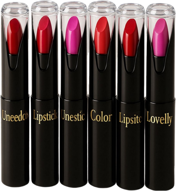 1+1 국산 발색력 좋고 촉촉한 18색 컬러립스틱, 1개, 3-4 RED벨벳 3-13 PINK러블리