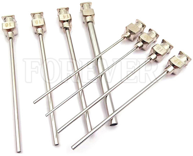 공업용 주사기 바늘 디스펜서 노즐 니들 장바늘 주사바늘 50mm, 11G, 1개