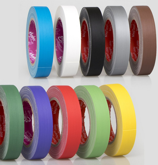 무광 면테이프 리무버 컬러 청테이프 25M 천테이프 덕테이프, 1개, 24mm 녹색