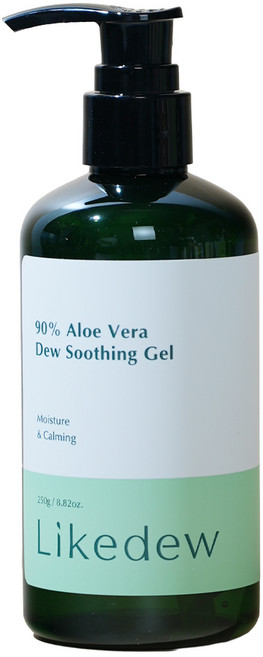 라이크듀 알로에베라 젤 아기수딩젤 임산부 신생아 용량 유기농 알로에 임신 소양증 250g, 250ml, 1개