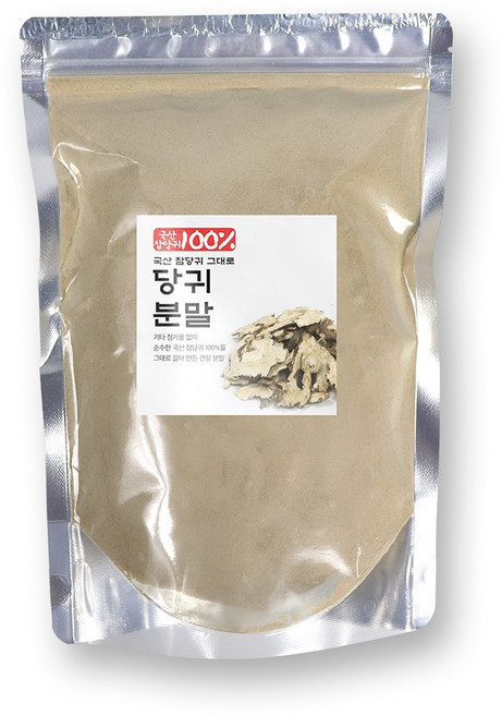 국산 참 당귀 분말 300g 가루 뿌리, 1개
