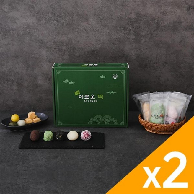 [자연맛남] 다원 떡 종합 선물세트 7종 x 2box