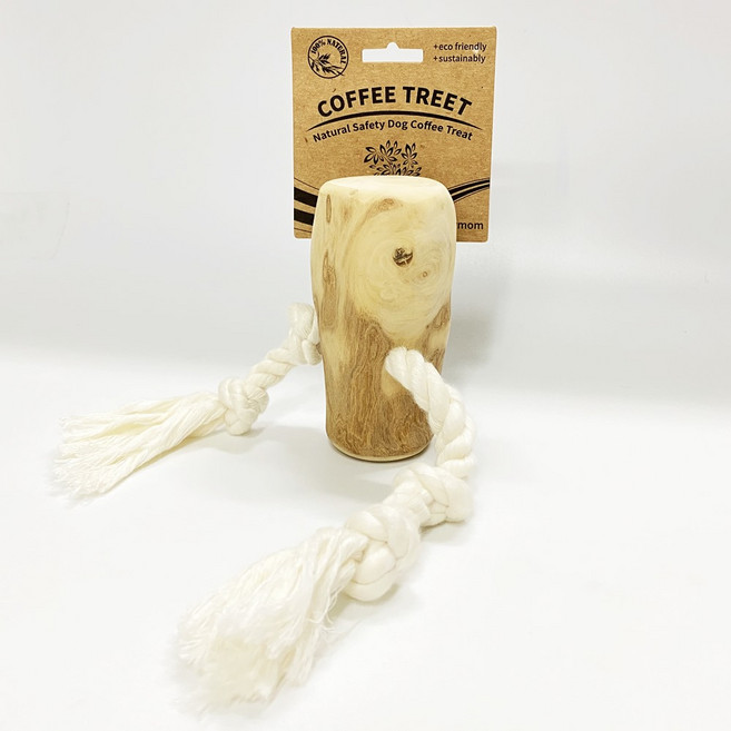 커피트릿 강아지 코튼로프 장난감 L, 혼합색상, 1개