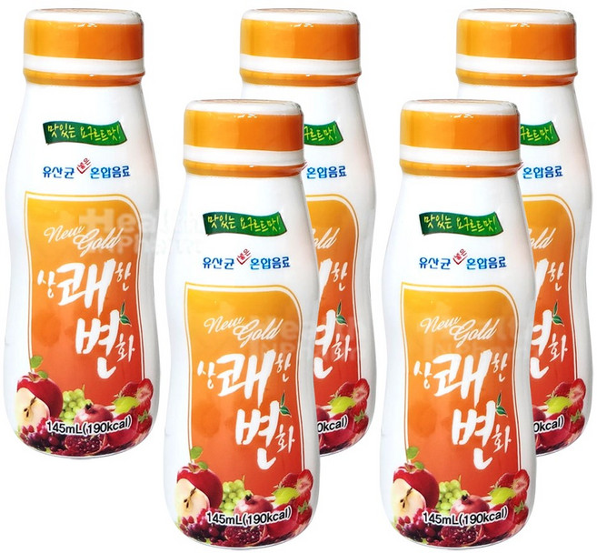 NEW GOLD 뉴골드 상쾌한변화 145ml, 5개