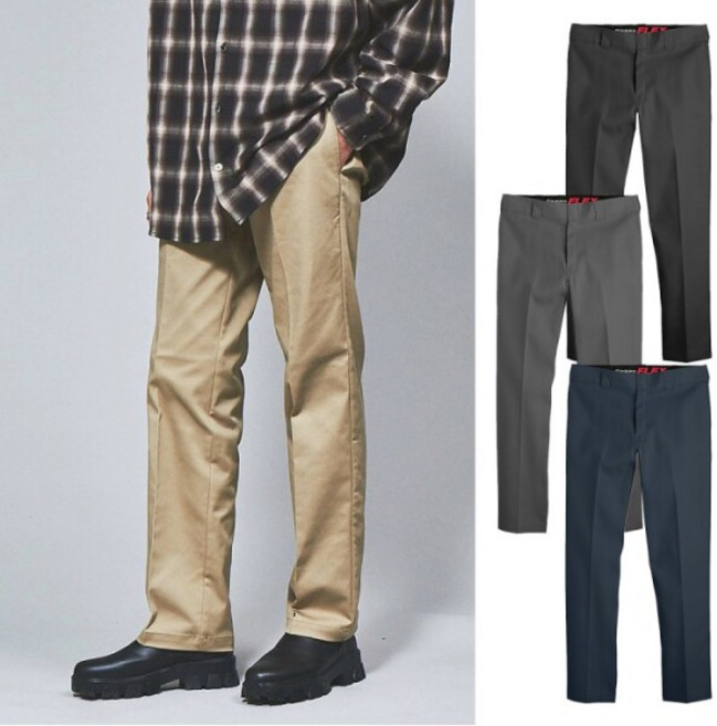 [디키즈] 873 플렉스 FLEX 슬림핏 워크팬츠 면바지
