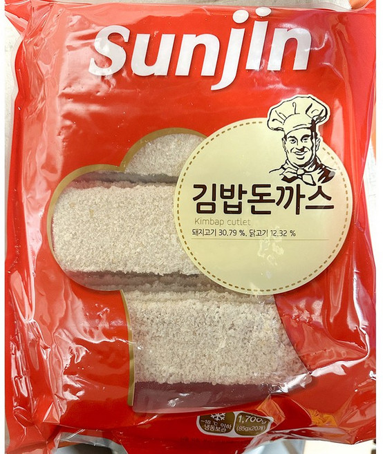 맛나 김밥용 돈까스 1.7K 돈까스 김밥, 1개, 1.7kg