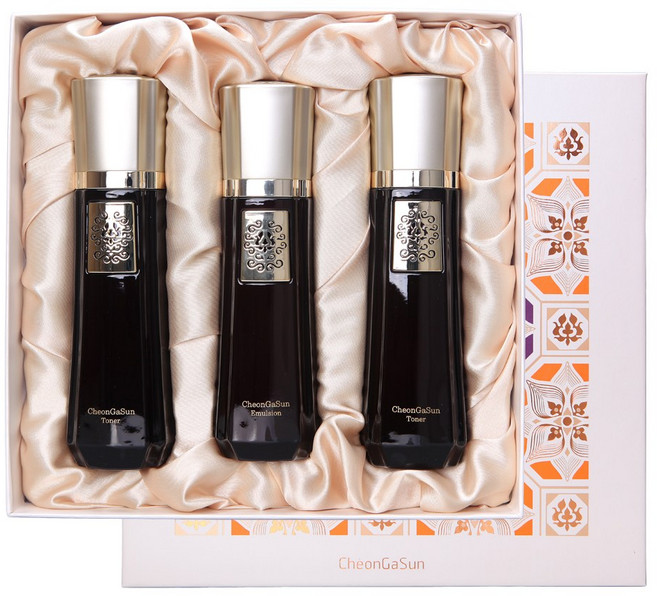 쥬단학 산심 천가선 보양 2종 프리미엄 기초화장품 세트, 1세트