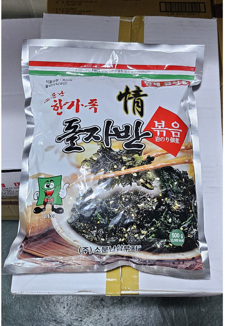 소문난삼부자 돌자반 500g, 1개