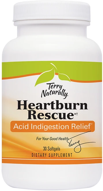 테리네추럴리 하트번 레스큐 Terry Natural Heartburn Rescue, 1개, 30정 - 쿠팡