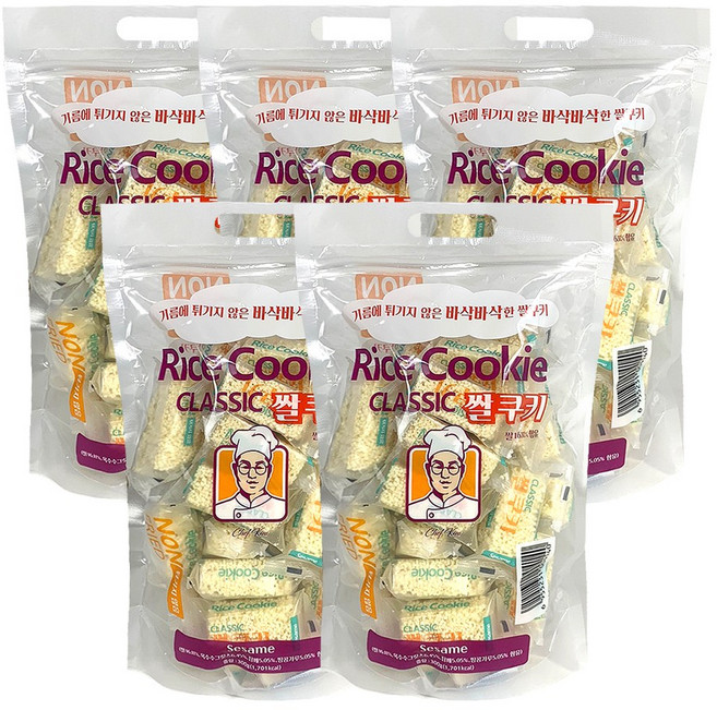 밀크클래식쌀과자 클래식 쌀쿠키, 5개, 300g