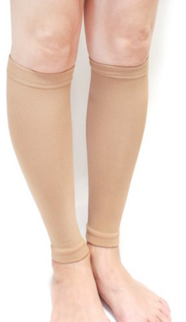 하이메디 종아리보호대 얇은 탄력밴드 압박밴드 종아리형 의료용 GF0026 베이지 2개 1조