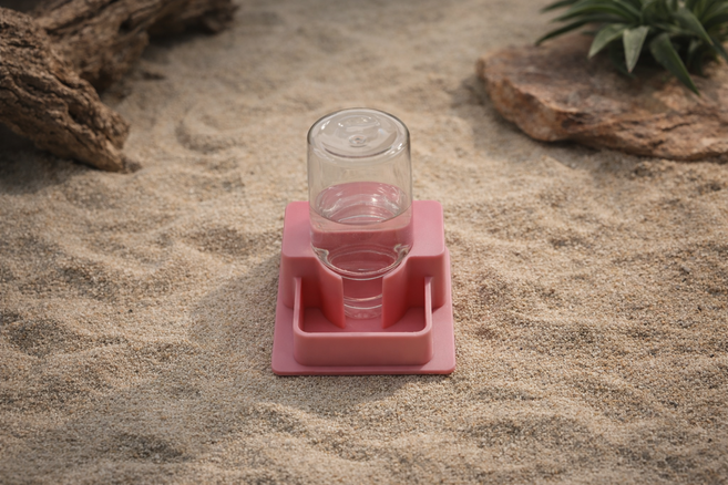 소형 자동 급수기, 1개, 화이트