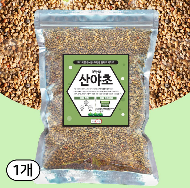 세경팜 산야초 소립 소포장, 2L, 1개