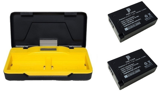 캐논 LP-E17 급속호환충전기+호환배터리2개 EOS 200DII 200DM2 200D2 200D 800D 850D 760D 750D 77D R50V 파워샷 V1, LP-E17 급속충전기+호환배터리2개, 1개