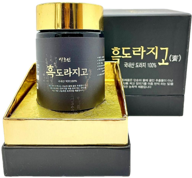 순수100% 흑도라지 진액 고, 1개, 170g