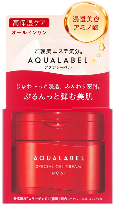시세이도 아쿠아라벨 스페셜 젤 크림 N 90g, 1개