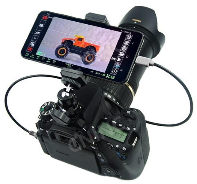 DSLR 촬영 모니터 연결 케이블 핸드폰 테블릿 안드로이드 연동 HDMI 연결어탭터, A.스마트폰 미니 HDMI, 1개