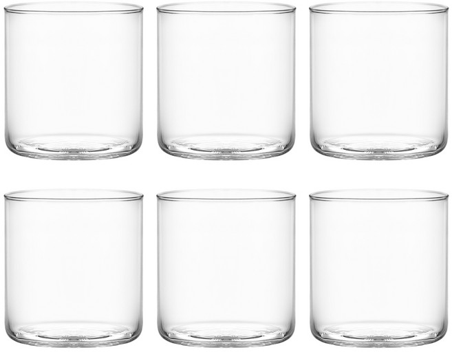 水晶超薄威士忌杯 400ml, 1套