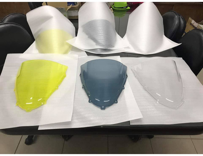 GSXR150 高角度風鏡 三色可選, 1個, 黃