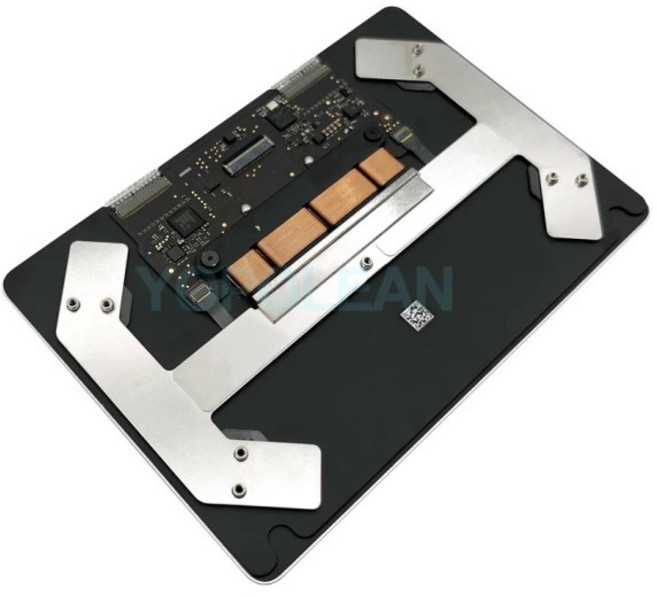MacBook Air 13 인치용 플렉스 케이블이 있는 새로운 A2337 트랙패드 M1 터치 패드 실버 2020 년 말