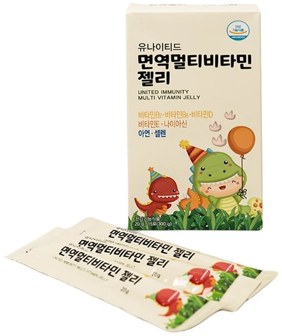 면역멀티비타민젤리15포, 1개 - 쿠팡