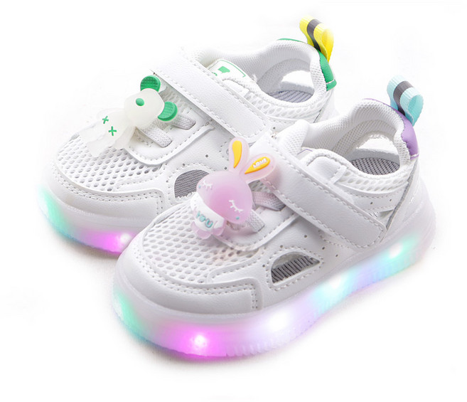 풋풋 루미프렌즈 LED 여름망사운동화