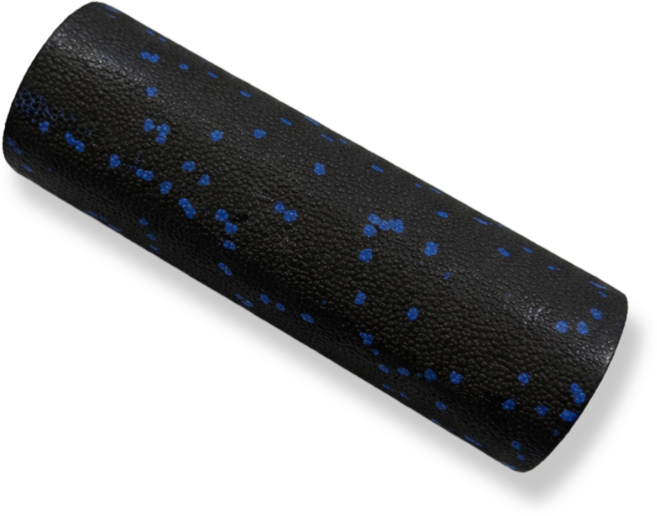 레아채 EPP 하드 미니 원형 폼롤러, 1개, 블루도트