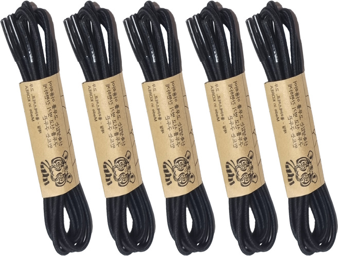 GGT Tiger 고무 구두끈 5세트