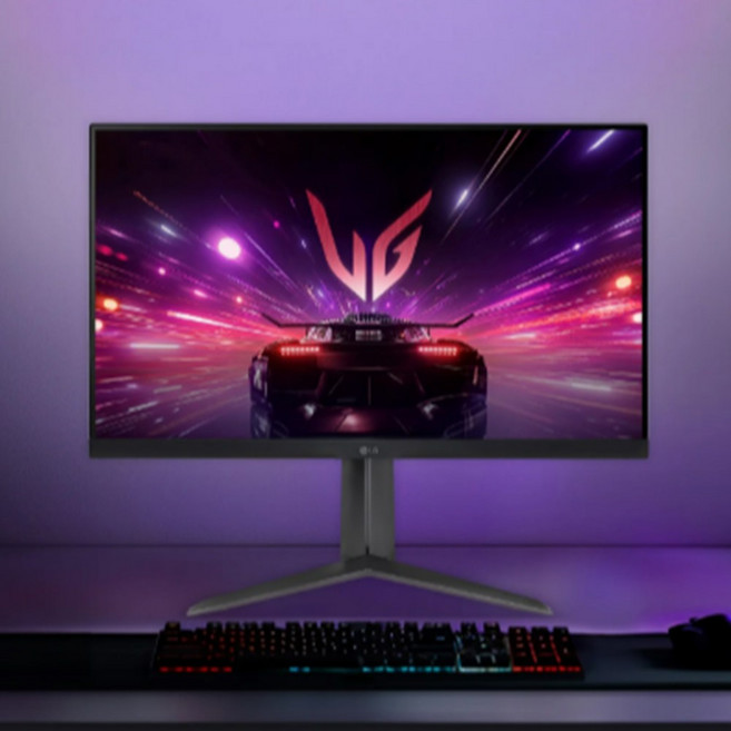 LG전자 울트라기어 24GS65F 60cm IPS광시야각 FHD 180Hz 1ms 높낮이 조절 피벗기능 컴퓨터 게이밍 모니터, 60.4cm