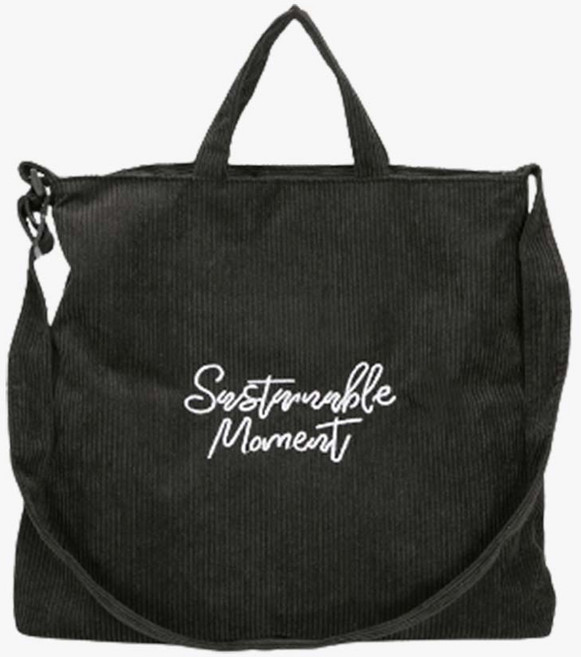 헤스티래빗 데일리 감성 코듀로이 에코백