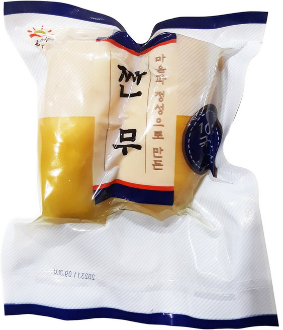 햇찬식품 햇찬 짠무 300g이상 평균중량 500g 내외 절임무 무짠지 재래 이강산닷컴, 1개