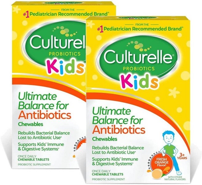 [정품보장]Culturelle Ultimate Balance 컬처렐 프로바이오틱 안티바이오틱 20정2팩, 2개, 20정