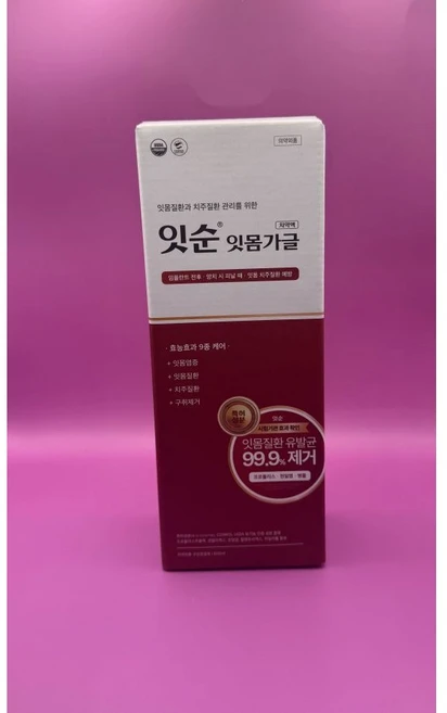 잇순 잇몸붓기 염증 예방 특허성분 입냄새제거 프로폴리스 천일염 병풀 구강청결제, 1개, 600ml - 쿠팡
