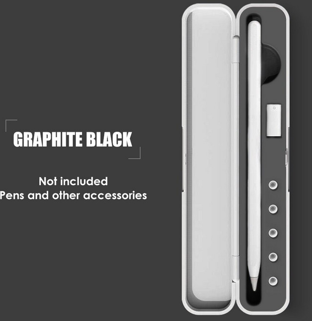 서플라이코 애플펜슬 케이스, 그래파이트 블랙