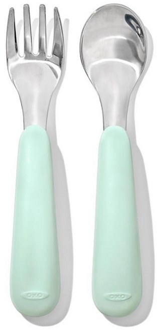 옥소 토트 유아용 포크 스푼 세트 오팔, 1개
