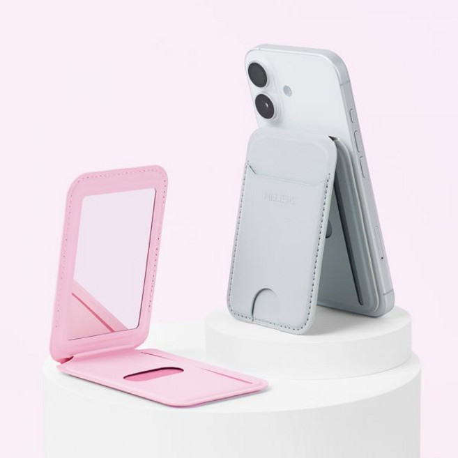 멜리언스 3in1 초강력 맥세이프 아이폰 카드지갑, 다크 그레이, 1개